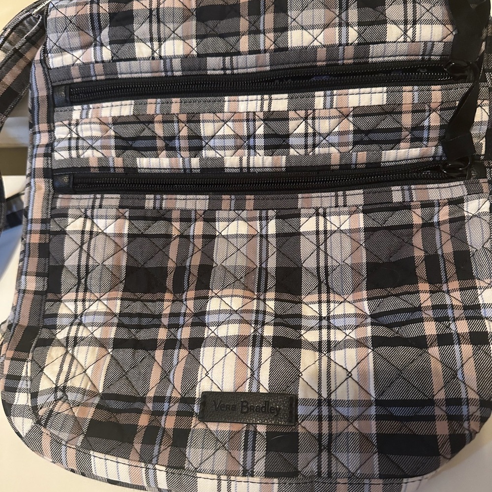 Vera Bradley Bag - Black, White, and Tan